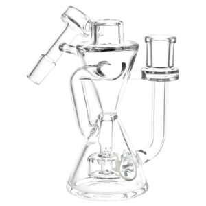 Pulsar Hourglass Recycler Ash Catcher | 5.25" | 14mm