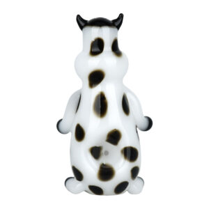 Udderly Bohemian Bovine Glass Hand Pipe - 4.5"