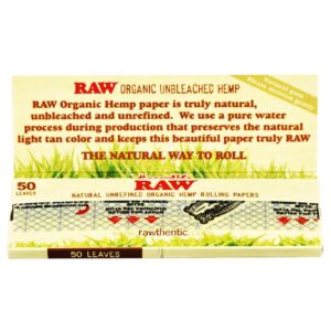 Raw Organic Hemp Rolling Papers