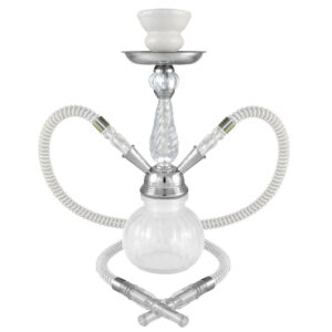 12" Posh 2-Hose Premium Hookah - Colors Vary