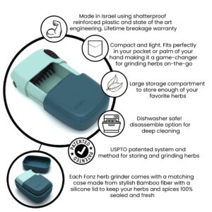 FONZ Grinder & Storage Combo - Reef