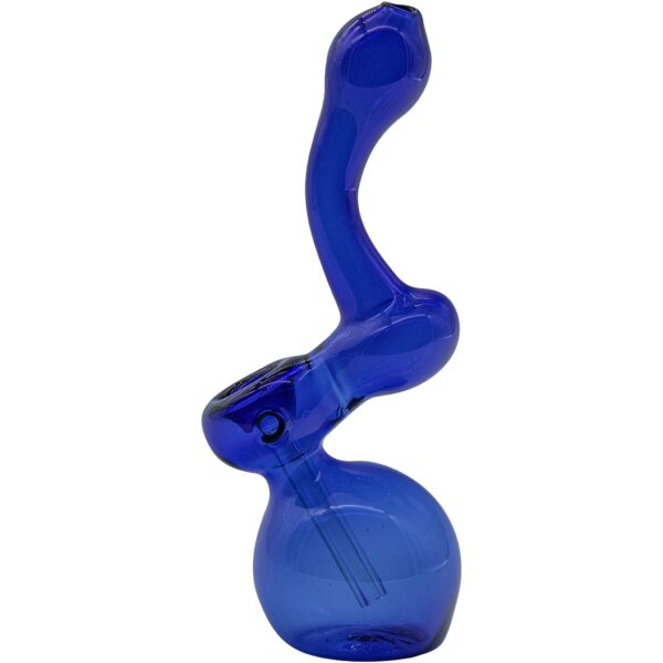 LA Pipes "Sherbub" Glass Sherlock Bubbler Pipe (Various Colors)