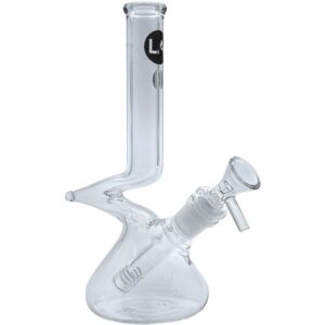 LA Pipes "The Zag" Beaker Zong Style Bong