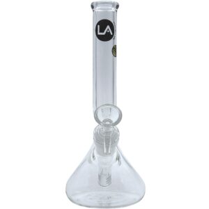 LA Pipes "The Zag" Beaker Zong Style Bong