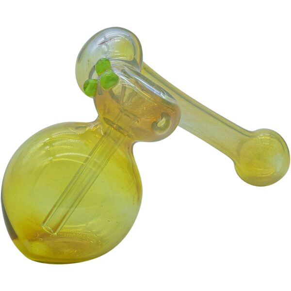 LA Pipes "Silver Sidecar" Fumed Hammer Sidecar Pipe (Various Colors)