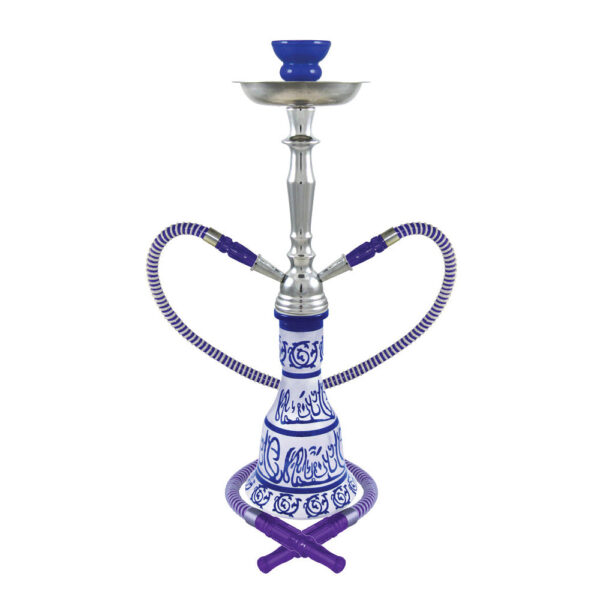 20" Hieros 2-Hose Premium Hookah - Colors Vary