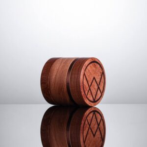 Rosewood Grinder by Vitae Glass