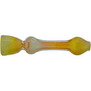 LA Pipes "Chill Fumes" Silver Fumed Chillum