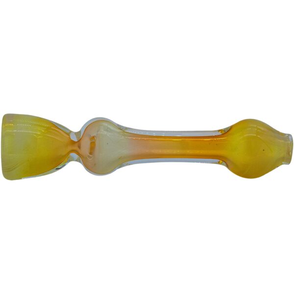 LA Pipes "Chill Fumes" Silver Fumed Chillum