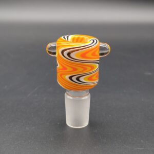 Studded Color Swirl 18mm Bowl Piece