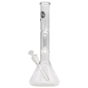 LA Pipes Single or Double Showerhead Perc Beaker Bong