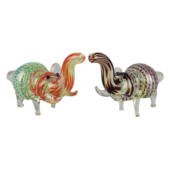 Elephant Glass Hand Pipe - 5.5"