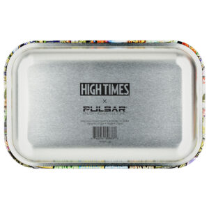 High Times x Pulsar Metal Rolling Tray - Covers Collage / 11" x 7"