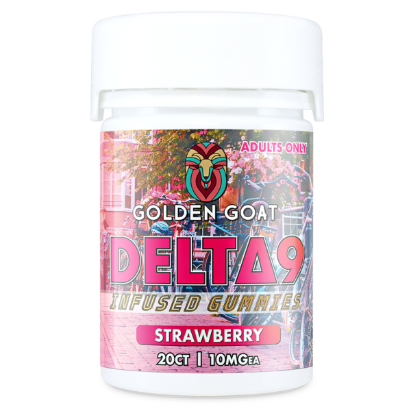 Delta 9 Infused Gummy Squares – Strawberry