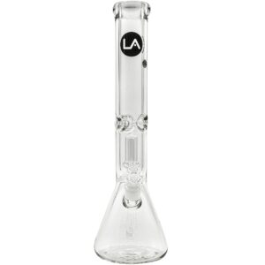 LA Pipes "King Bong" Ultra Heavy 9mm Shower-Head Beaker Bong