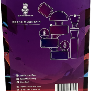 Space King Glass - 'Space Mountain' Bong