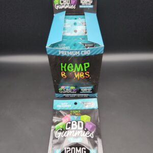 Hemp Bombs - CBD Gummies 8ct - Box of 12