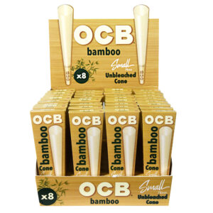 OCB Bamboo Unbleached Cones