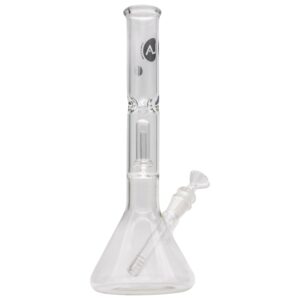 LA Pipes Single or Double Showerhead Perc Beaker Bong