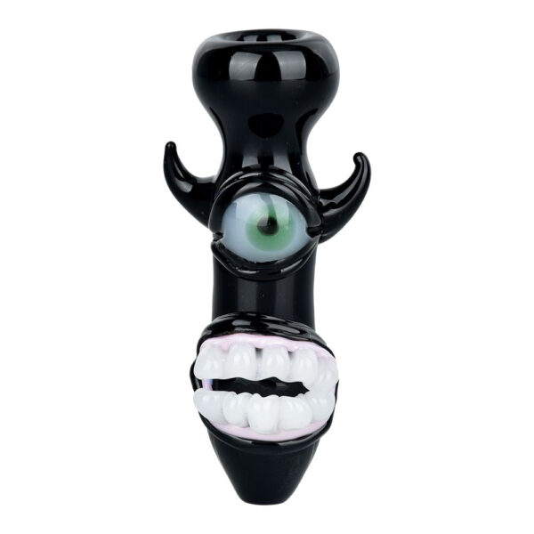 Smile Or Else Monster Chillum - 3.5" / Colors Vary