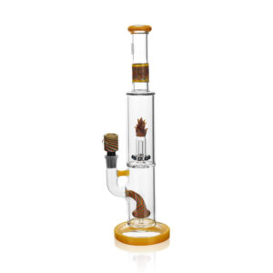 High Society | Cygnus Premium Wig Wag Waterpipe (Canary Yellow)