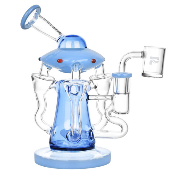 Pulsar Friendly Visitors Recycler Dab Rig - 7.5"/14mm F/Colors Vary