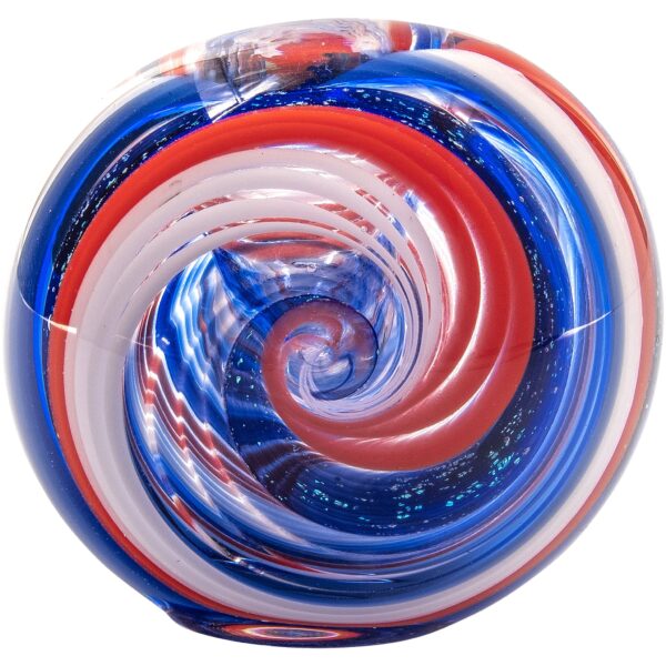 LA Pipes Stars and Stripes Independence Glass Spoon Pipe