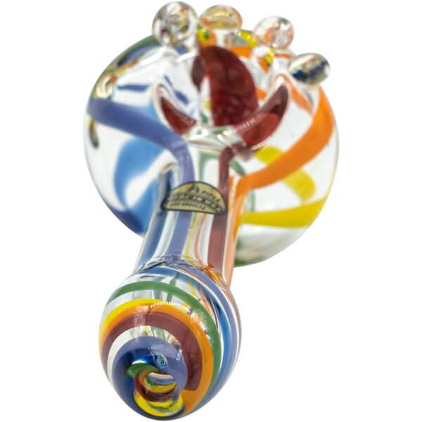 LA Pipes Rainbow Ripper Spoon Pipe