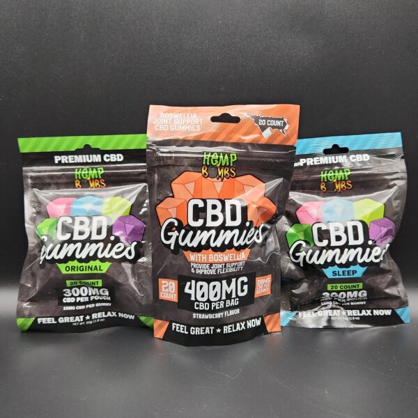 Hemp Bombs - CBD Gummies 20ct