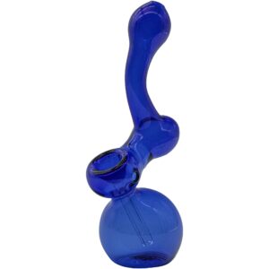 LA Pipes "Sherbub" Glass Sherlock Bubbler Pipe (Various Colors)