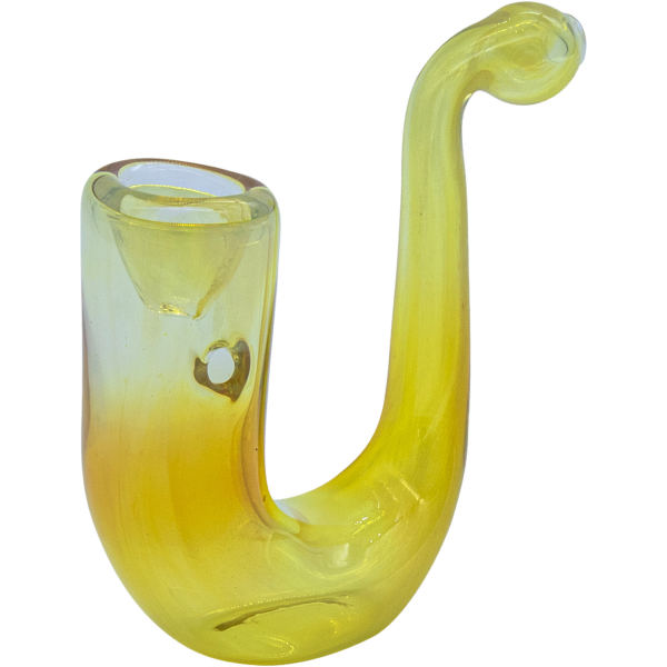 LA Pipes "Calabash" Fumed Glass Sherlock