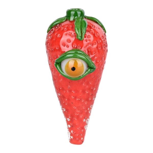 Cyclops Strawberry Hand Pipe - 4.25"