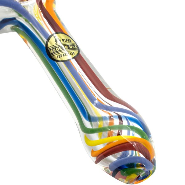 LA Pipes Rainbow Ripper Spoon Pipe