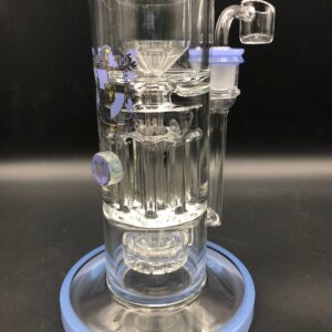 Phoenix 12" Tree Pillars Glycerin Incycler Rig