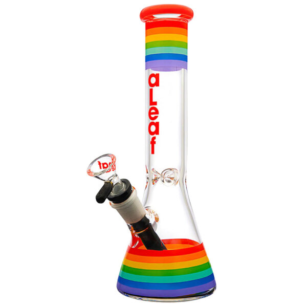 aLeaf Pride Beaker Water Pipe | 10" | 14mm F