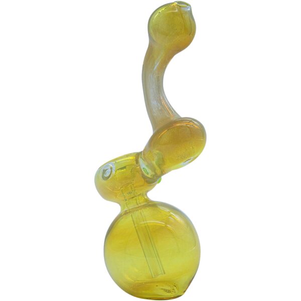 LA Pipes "Silver Sherlock" Fumed Sherlock Bubbler Pipe (Various Colors)