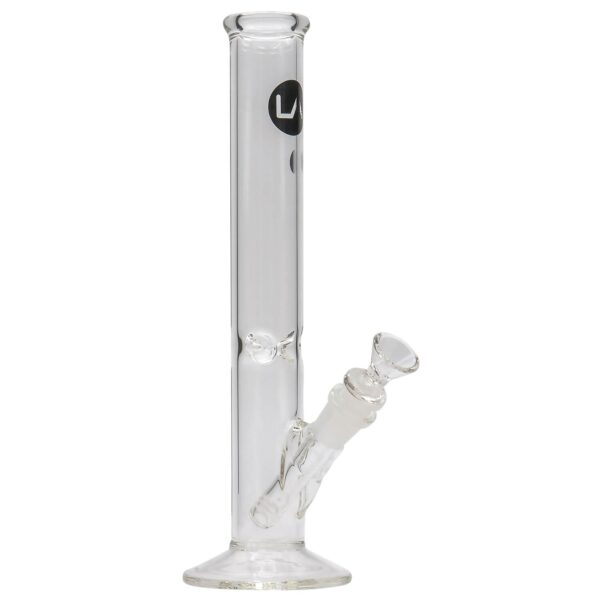 LA Pipes 12" Clear Straight Shot Bong