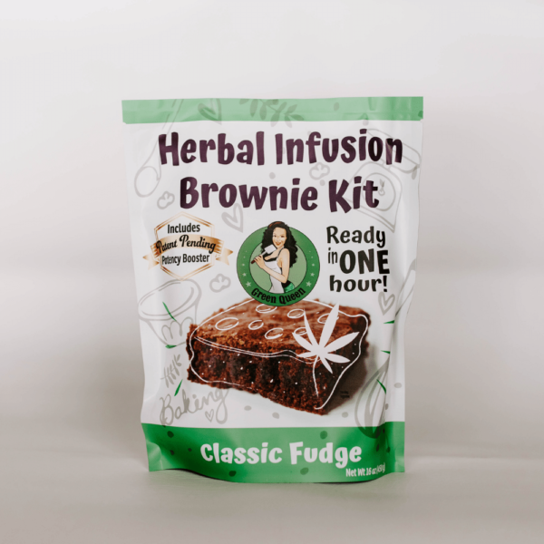 Green Queens' Herbal Infusion Brownie Kit (DIY Edibles)