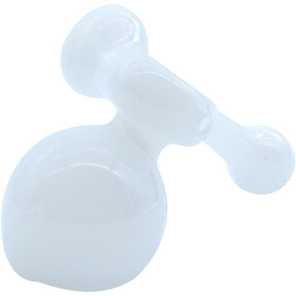 LA Pipes "Ivory Sidecar" Glass Sidecar Bubbler Pipe