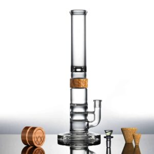 Vitae Glass 16" T.H.C Bong (Triple Honey Comb)