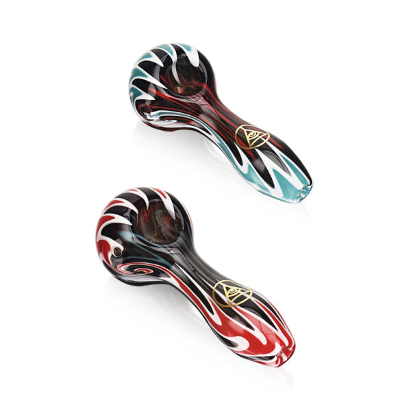 Ritual Smoke - Fire & Ice Wig Wag Spoons - Red Fire Wig Wag - Single