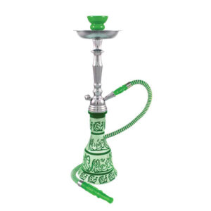 20" Hieros 1-Hose Premium Hookah - Colors Vary