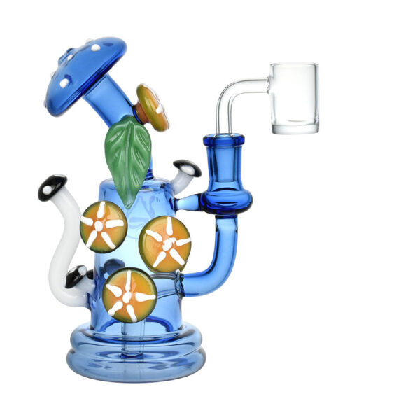 Pulsar Shroom Crazy Dab Rig | 6.75" | 14mm F