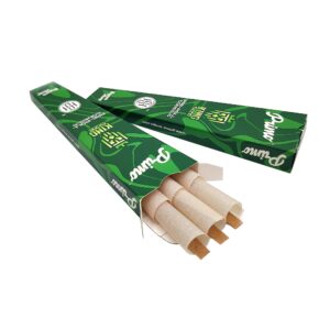 High Society - Primo Organic Hemp Pre-Roll Cones with Filter - King Size - Box of 30 Units