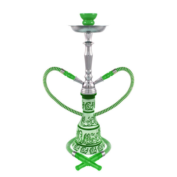 20" Hieros 2-Hose Premium Hookah - Colors Vary