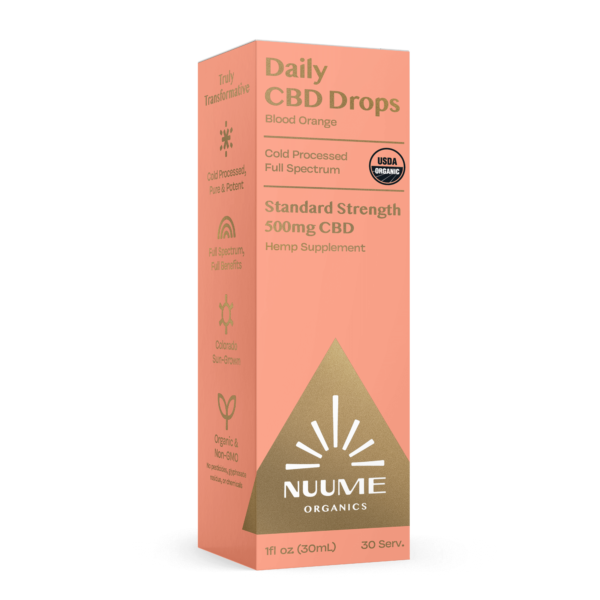 CBD Blood Orange Drops 500mg