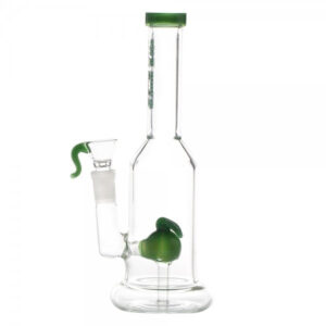 Thug Life | 8" Green Water Pipes w/ Custom Perc