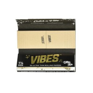 VIBES Ultra Thin Rolling Papers w/ Filters