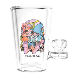 Pulsar Design Series x Drinkable Series Glass Tumbler Pipe | 250mL | 5"