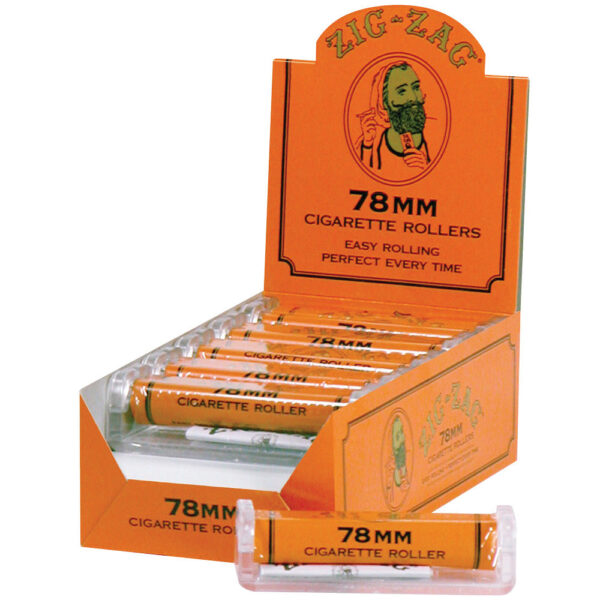 12pc Display - Zig-Zag Cigarette Roller - 78mm